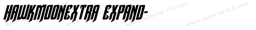 HawkmoonExtra expand字体转换